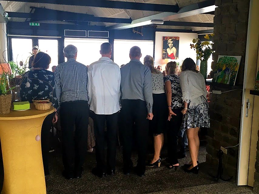 Besloten optreden op een verjaardagsfeest